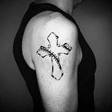 Maybe you would like to learn more about one of these? Amazon Com Baseball Cross Temporary Fake Tattoo Sticker Set Of 2 Www Ohmytat Com Beauty