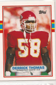 Derrick Thomas With Images Derrick Thomas Kansas City Chiefs Football Cards