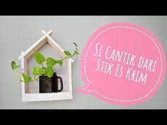 Cara membuat rumah dari stik ice cream. 9 Diy Stik Es Krim Ideas Diy Bikins Popcicle