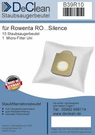 Continuar comprando ir al carrito. 10 Staubsaugerbeutel Geeignet Fur Rowenta Silence Force Ro 6451 Ea