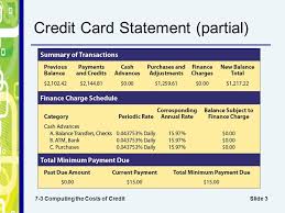 A finance charge is the interest fee that is charged on debt you owe from credit accounts. Chapter 7 Buying Decisions Slide 2 How Is Interest Computed On Credit Finance Charges Are Interest And Fees You Pay On The Credit Card Balance A Fixed Ppt Download