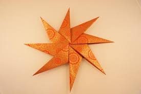 Faltstern Aus 8 Zacken Sterne Aus Papier Sterne Basteln Basteln Toller Sterne Sterne Aus Papier Sterne Basteln Fur Weihnachten Sterne Basteln