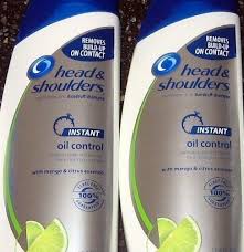 Head Shoulders Instant Oil Control Dandruff Shampoo Oily Hair Shampoo Oily Hair Oil Control Products