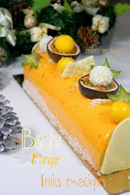 Buche De Noel Mousse De Fruit Exotique