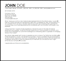 Brings understanding of the sales funnel process and a willingness to work with everyone on the team. Resume Cover Letter For Medical Device Sales Sales Cover Letter Example