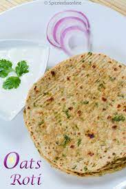 Oats Roti Recipe Oats Chapati Recipe Spiceindiaonline Healthy Indian Recipes Indian Food Recipes Vegetarian Indian Food Recipes