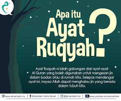 Hikmahnya, dan maksudnya untuk dijadikan ibrah atau pelajaran. Ayat Ruqyah Untuk Gangguan Jin Dan Penawar Sihir
