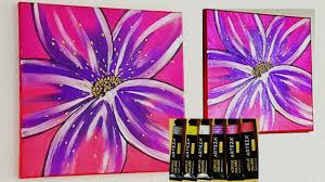 Das weiße zeug ist strukturpaste, der rest acrylfarbe. Blumen Malen Acryl Metallic Fur Anfanger Flowers Acrylic Painting Metallic For Beginners Youtube