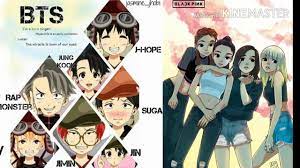 Bts and blackpink anime world. Bts And Blackpink Anime Wallpapers Wallpaper Cave