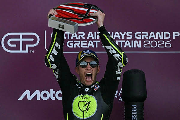 Raul Fernandez wins British MotoGP Grand Prix at Silverstone