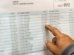 Incorporaron al padrón a un millón y medio de nuevos electores. Donde Voto Consulta El Padron Electoral Del Chaco Para Las Elecciones Del Domingo Chaco Dia Por Dia