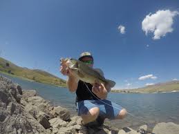 Devils Creek Reservoir Fishing Good Idaho Largemouth Bass