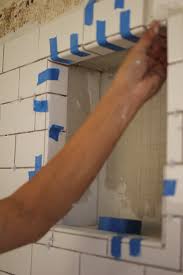 Make sure to overlap all seams by 2 inches minimum. How To Build A Shower Niche Arxiusarquitectura
