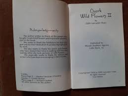 Ozark Wild Flowers II Booklet