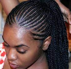 102 Ghana Braids That Steals The Show Cornrow Hairstyles Cornrow Ponytail Natural Hair Styles