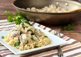 You can always use leftover chicken from if you wish, it will still taste really good! Creamy Chicken And Mushrooms With Rice Recipe Rachel Cooks