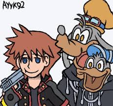 Goofy meme patch ill do it again. Gawrsh Sora You Didn T Know We Were Already Half Xehanort Ah Hyuck Kingdom Hearts Iii Know Your Meme