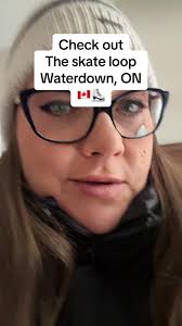 Waterdown Ontario Memorial Park Skating Loop