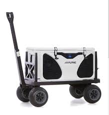 Cooler Cart Ice Chest Box Carrier Wagon With On Wheels Igloo Yeti Coleman Hauler Cooler Cart Wagon Ice Chest