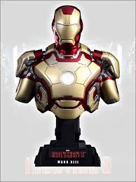 The third version of the suit, designated mark 43, was the most. Iron Man 3 Iron Man Mark Xlii 1 4 Buste 22 8 Cm