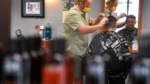 • varied hair stylist instruments like beard trimmers, scissor, comb, hairdryer, electric razor & way obtain barber shop hair salon beard hair slicing sport and provides us your suggestions, so we could make extra barber shop, hair slicing, hair cut and. Hair Salons Barbershops Adjust To New Conditions As Shops Reopen