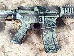 Then spray the entire door, starting at the top and sweeping your arm back and forth until you reach the bottom. How To Diy Camo Paint Your Rifle