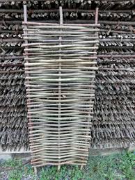 Sichtschutz Aus Haselnuss Sichtschutz Zaun Sichtschutz Weidenzaun