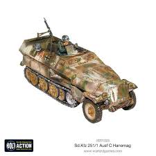 Turret14 / 14 / 0. Sd Kfz 251 1 Ausf C Hanomag Deutschland Bolt Action Historisch Pulp Radaddel Fantasy Shop