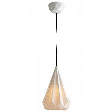 Chic, glowing and glorious, made of capiz shells! Slim Facetted Porcelain Pendant Hatton 3 Casa Lumi