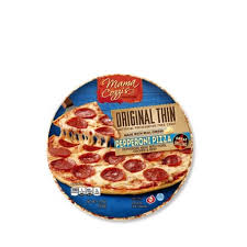 We source premium ingredients and create delicious combinations, so every bite is made to please. Thin Crust Pepperoni Pizza Mama Cozzi S Pizza Kitchen Aldi Us