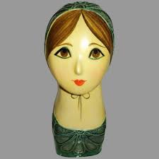 Gemma Taccogna Capistrano Folk Art Lady Mexico 1960