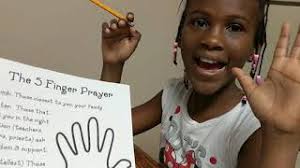 It should remind us to pray for the weakest, the sick or those plagued by problems. Five Finger Prayer For Children Easy Print Pdf Ministry To Children