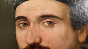 Antique painting "The Pianist"