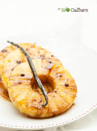 Ananas Roti A La Vanille Huile De Coco Et Muscovado Ananas Roti Recette Recette Facile