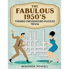 They were originally formed to serve as a backing group for clyde mcphatter in 1953. Buy The Fabulous 1950 S Themed Crossword Puzzles Trivia Paperback May 18 2021 Online In Indonesia B095gj4q2z