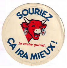 Rocket Lulu Vache Vache Qui Rit Affiche Vintage