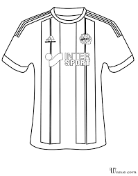 Ca serait dommage de les rater. Coloriage Maillot De L Om A L Exterieur 2016 A Imprimer Et Colorier