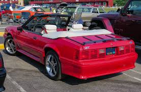 Image result for Bright Red 1991 Mustang