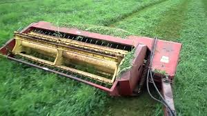 Cutting Hay With The 4010 And 489 Haybine Youtube