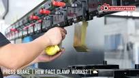 CNC Press Brake Tooling Fast Clamp: How to Install and Change Punch Tools  with One-Key Release Clamp