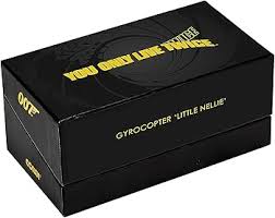Amazon.com: Corgi James Bond You Only Live Twice Little Nelly Gyrocopter  1:36 Diecast Display Model Vehicle CC04604, Black : Arts, Crafts & Sewing