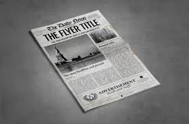 Pick this free editable old newspaper template from us and you won't regret it. 2x1 Page Newspaper Template Indesign Graphic By Newspaper Templates Creative Fabrica