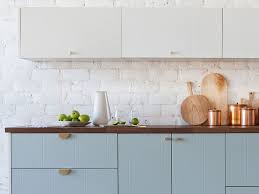ikea cabinets with these custom pieces