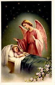 Vintage Guardian Angel Card 3 5 X 5 5 1940 S Star Collection Guardian Angel Pictures Angel Pictures Archangel Gabriel