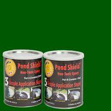 See all 2 brand new listings. Pond Armor Pond Shield 1 5 Gal Forest Green Non Toxic Epoxy Sku Fgreen Ga The Home Depot