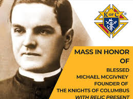 Blessed McGivney Mass