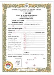 Sistem verifikasi ijazah secara online ini juga sebagai solusi maraknya penipuan ijazah palsu membuat masyarakat umum menjadi resah apakah ijazah yang mereka dapat terdaftar di kemenristekdikti. Contoh Blangko Ijazah Smp 2017