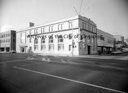 The First National Bank Was Located On The Corner Of Broad And Center Streets Other Businesses In The Photo Includ Southern Heritage Kingsport Tennessee Photo