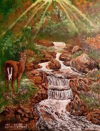 As the deer pants for the water, so my soul longeth after thee; As The Deer Pants For Water Arts For Illinois