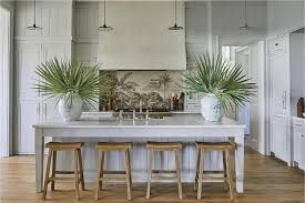 Our wood island legs and turnings will give your kitchen a whole new look. Gray Plank Kitchen Island With Gray Legs Cottage Kitchen